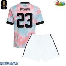 Belgia Michy Batshuayi #23 Bortedraktsett Barn VM 2026 Kortermet (+ Korte bukser)